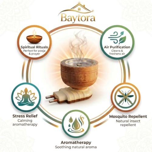 Image of Sheesham Wooden Kapoor Dani | Camphor Diffuser, Bakhoor Burner, Dhoop Dani & Incense Burner | Natural Wood Aroma Holder for Home, Office & Daily Use (Pack of 1)