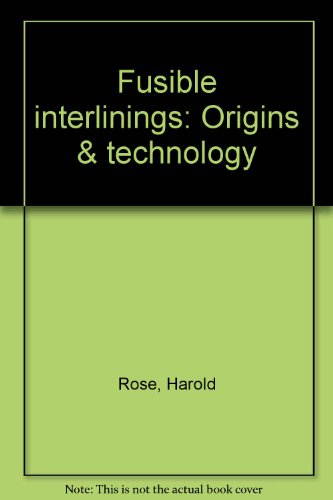 Fusible interlinings: Origins & technology