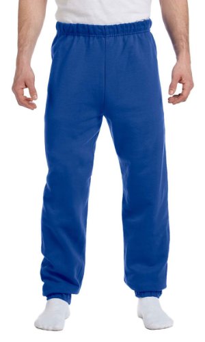 Image of JERZEES Youth Nublend Fleece Sweatpants without Pockets, Covered Elastic Waistband, Cotton Blend, Sizes S-XL