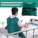 Vest Restraint Suit for Bed/Wheelchair, Anti Fall Elderly Bed Restraint with Back Zipper Closure, Sturdy Chest Restraint Band for Seniors with Dementia (L)