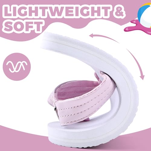 Image of WateLves Girls Flip Flops Toddler Boys Girls Non-Slip Sport Sandals for Beach Swim Pool(Little Kid /Big Kid)