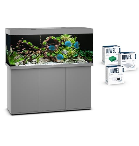 JUWEL Aquarium Rio 450 Kombination grau Premium-Bundle