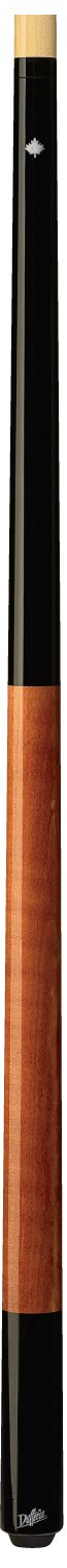 DufferinSimple Midnight Black and Cherry Stained Canadian Rock Maple Pool Cue