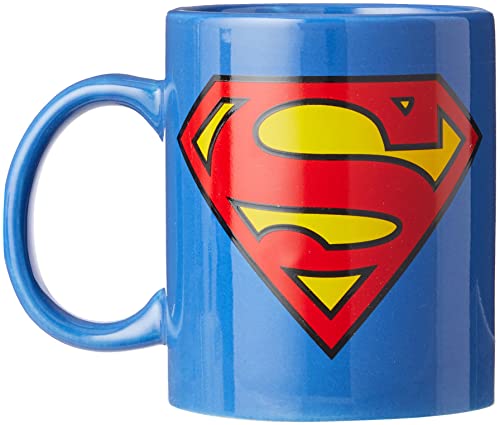 DC Originals Taza Superman Logo, Blue, 320ml DC Originals Taza Superman Logo, Blue, 320ml