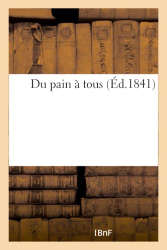 Du Pain À Tous (French Edition)