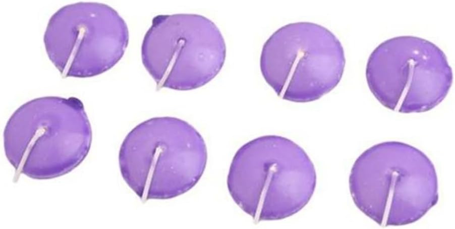 ORFOFE 10pcs Unscented Floating Candles Votive Candles for Wedding Decorative for Events