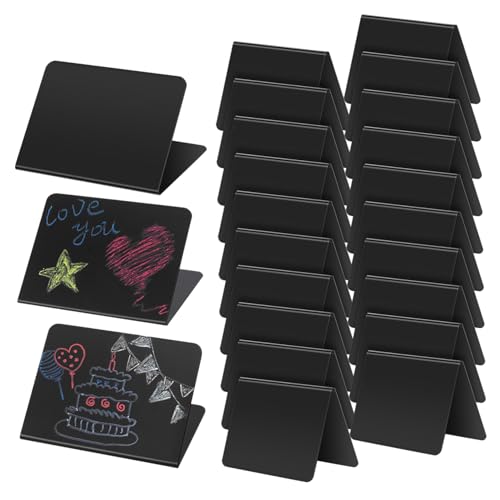 Mini tableau ardoise PVC avec support pour clarifier vos menus
