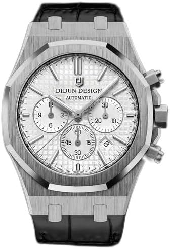 WatchAE - Men Watches Luxury Brand Chronograph Sports Clock Men Quartz Stainless Steel Watch Male Business Wristwatch Waterproof