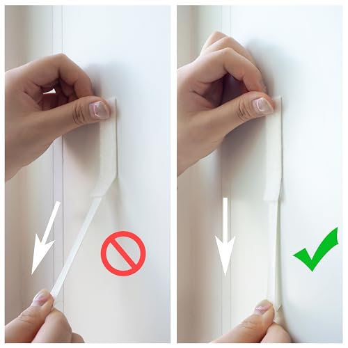 Image of MOVELYST 20-Pairs(40 Strips) XL Picture Hanging Strips, Removable Hook and Loop Tape, Picture Hanger Damage Free, Adhesive Strips for Frame Hanging and Christmas Decorations, Heavy Duty