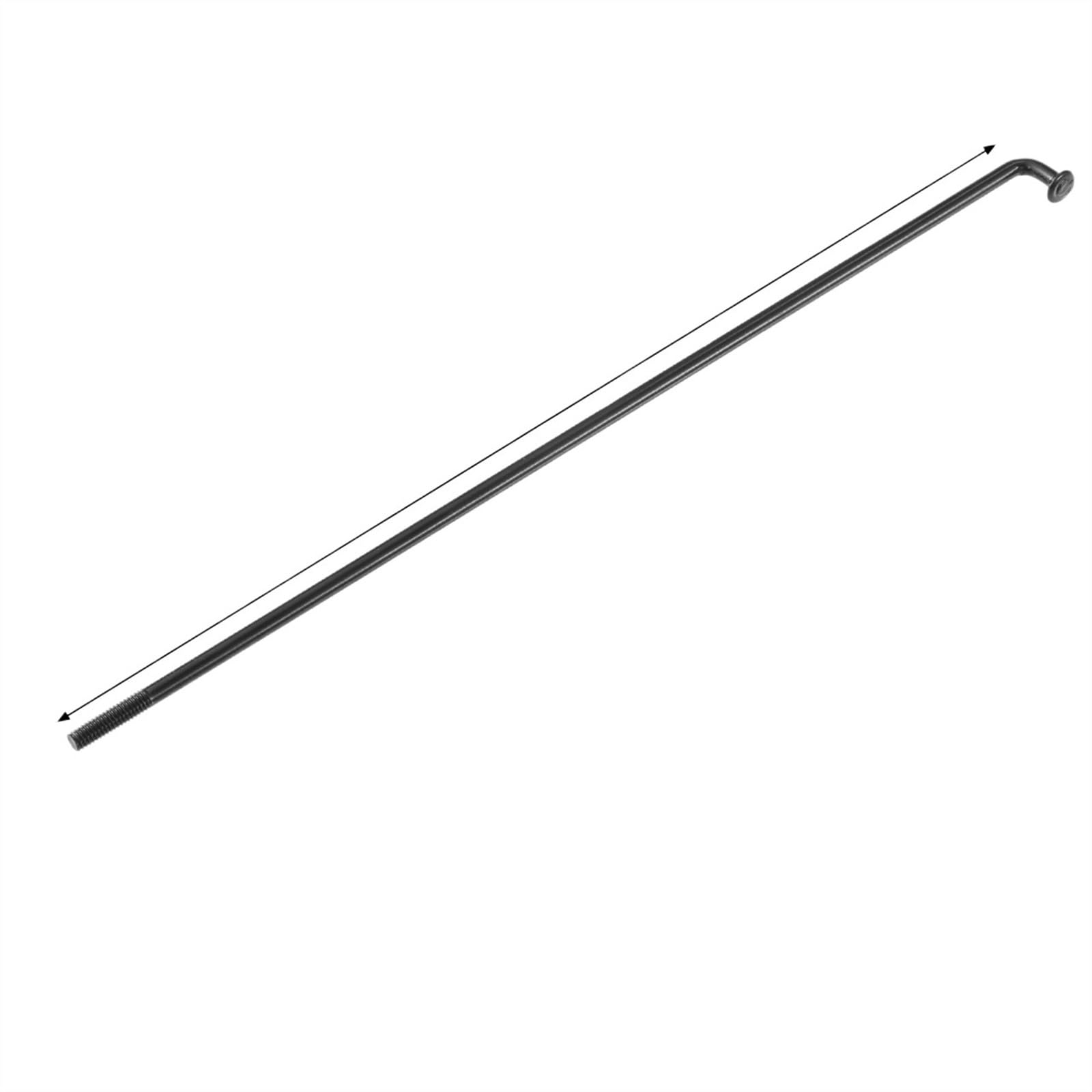 40 radios de acero para bicicleta, 13 G, 134 mm, 180 mm, 182 mm, 200 mm, 218 mm, 222 mm, 257 mm, 260 mm de longitud con