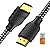 Mindful Design 4K HDMI Cable 10 ft | High Speed HDMI Cables, Braided Nylon & Gold Connectors, 4K @ 60Hz, Ultra HD, 2K, 1080P, ARC & CL3 Rated | for Laptop, Monitor, PS5, PS4, Xbox One, Fire TV, & More