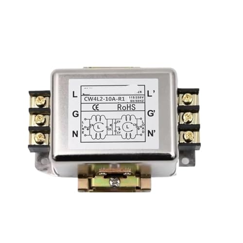 Filtro carril monofásico CW4L2-10A-R1 para evitar interferencias en equipos de sonido y hogares