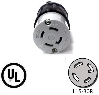 Powertronics Connections, NEMA L15-30 Connector by Powertronics Connections