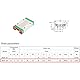 Lineare Schienenführung MGN12 500mm mit linearem Lager-Gleitblock-Match 2PCS MGN12H für CNC XYZ DIY Graviermaschine