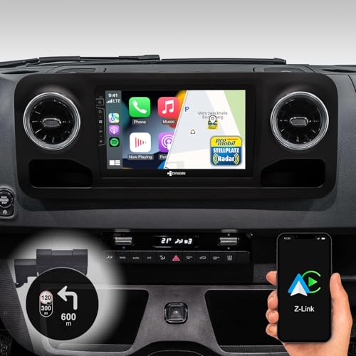 Autoradio 10,1" Mercedes Sprinter Dynavin avec Head-up Display et technologie DAB+ intégrée