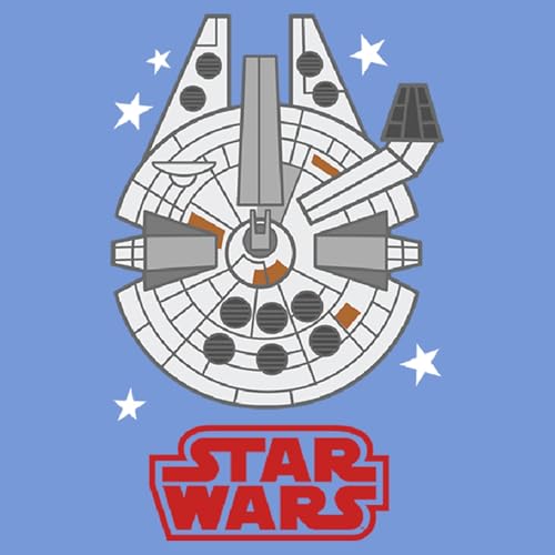 STAR WARS Boy's Millennium Falcon Cartoon Performance Tee2