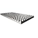 Produktbild 5m² Pyramidenschaum aus Basotect® weiß - 100cm x 50cm x 5cm
