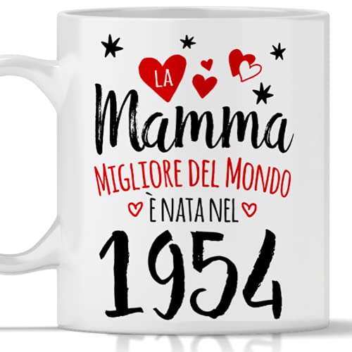 Tazza Nonna 70 Anni - Ceramica, Doppia Stampa, Regalo Compleanno, Lavabile In Lavastoviglie - Foto 10