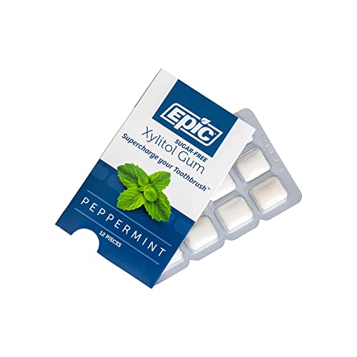 Epic GUMPP144 Xylitol Chewing Gum - Sugar Free & Aspartame Free Chewing Gum Sweetened W/Xylitol thumb #5