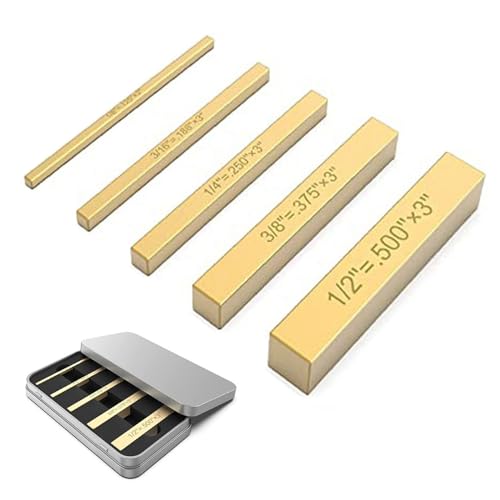 XAGMODSHN - Accurate Table Accessory Metal Height Gauge Set Metal Height Block 5 Suitable for Precise Cutter Adjustments Gauge Block