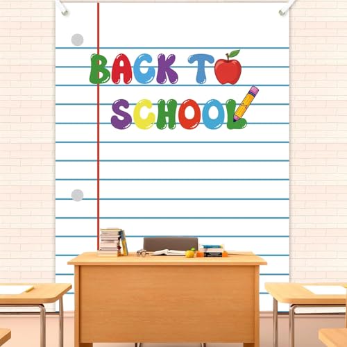 Décoration de porte pour la rentrée scolaire Zliisang résout vos murs vides