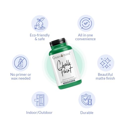 Image of GRANOTONE Chalk Paint Forest Green 500 ml Matte Finish