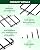MOOACE 10 Pack Animal Barrier Fence, 17 in(H) X 10 Ft(L) No Dig Fence Decorative Fencing Border for Dog Rabbit Pet, Rustproof Metal Small Fence Panels