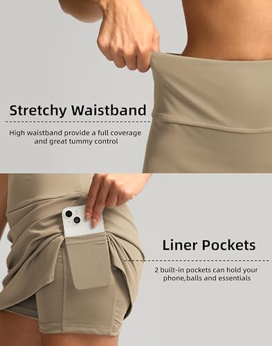 Image of SANTINY Women's Golf Skirts Skorts