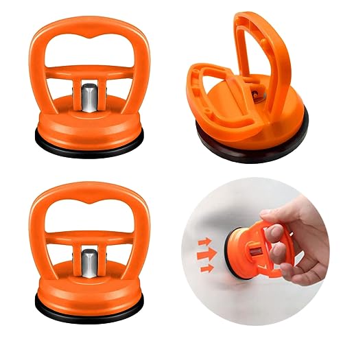 3 Stück Auto Dent Saugnapf, Dent Abzieher,Dellen Saugnapf,Saugheber Vakuumsauger,Beulenzieher Auto,Dellenzieher Auto für Auto Dellen, Handy, Glasscheiben,Laptop Geeignet elektronische Geräte bis 10 kg