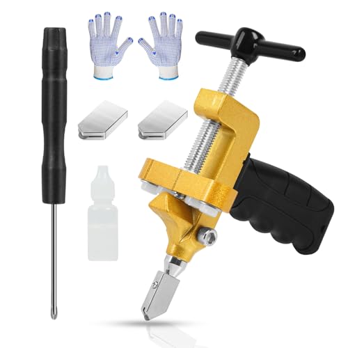 2-in-1 Glass Cutter,Tile cutter,From the JSZYO Renovation System,It is used for ceramics, mirrors and glass. It comes with 2 additional tungsten blades and a screwdriver