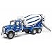 Bruder 2814 - MACK camión mezclador de hormigón granito , color/modelo surtido