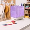 ALSLEA Sewing Machine Dust Cover with 4 Storage Pockets Foldable Sewing Machine Protective Cover Compatible with Brother, Singer Sewing Machine (Purple)