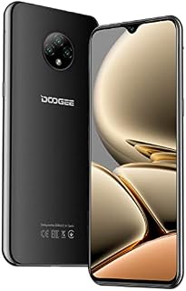 DOOGEE X95 Mobile Phone, 4G Smartphone SIM Free Phones Unlockled, 6.52 inch Waterdrop Display, 4350mAh Battery, Android 10, 13MP Triple Camera, 3GB+16GB/256GB Extension, Dual SIM, Face ID - Black