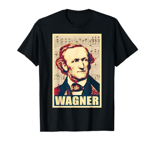 Photo de Richard Wagner Compositeur de musique classique Propagande T-Shirt