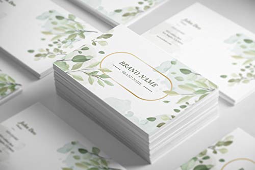Premium Custom Business Cards 250cards Elegant Shimmering Metallic Paper 3.5x2 inches Customizable Design with Luxurious Soft Texture