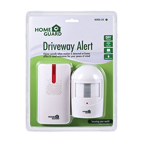 Homeguard HGWDA550 Sensor de Salida para Garajes, Blanco