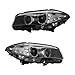 Sootvp Xenon Headlights Assemblies Fit for 2014 2015 2016 2017BMW 5-Series F10/F18 Front Headlights Headlamps Replacement Left Driver Side & Passenger Side