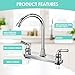 RV Non-Metallic Kitchen Faucet Two Handle-8