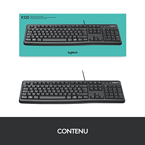 Logitech 920 002516 Clavier Filaire Qwertz - vue 8
