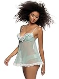 Jezebel Ruffles Galore Babydoll with Hipster Panty