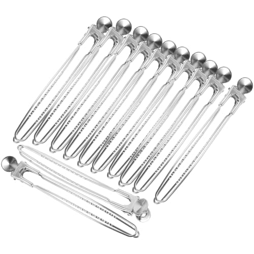 Clips de acero inoxidable para cortes de cabello en casa y peinados de peluquería