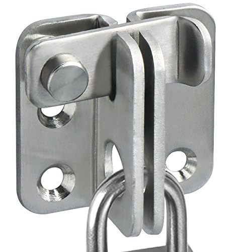 Flip Latch Gate Latches | Safety Door Lock | Barn Door Latch Lock| Barn Door Flip Latch | Gate Latch Lock | 55x45mm,Stainless Steel Brushed Finish - SOLTAIREJACO-image-38