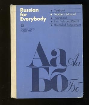 Hardcover Russian for Everybody: Teacher's Manual Book