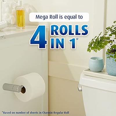 Charmin Ultra Soft Toilet Paper 18 Mega Rolls, 244 Sheets Per Roll