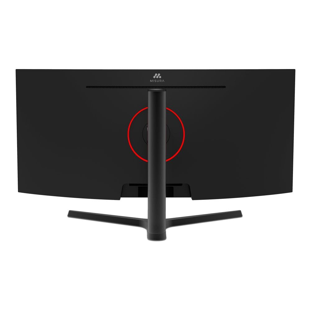 MISURA | Monitor Gaming 34 Pulgadas Curvo | 165 Hz | Pantalla Ultrawide Curva QHD, 21:9 | 1ms | HDR | 4000:1 | Pip & PBP | Luz de respiración RGB | VESA - EG34RWA