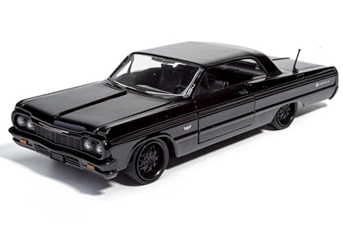 Modelo 1964 Impala Black 1:24 Diecast Motormax miniatura 2