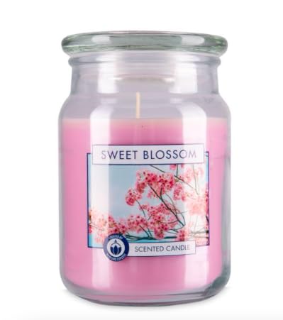 Aldi PUREWICK Fragrance Candles 510g Various Scents (Sweet Blossom)