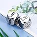 10 Year Anniversary Tin Gifts for Men Women Wedding Registry Ideas 2PCS Funny Date Night Dices 10th Anniversary Wedding Gifts for Couples Christmas Birthday Presents Husband Valentines