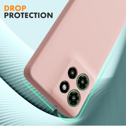 Coque Motorola Moto G Power 5G 2025 Vansdon rose avec protection écran en verre trempé x2