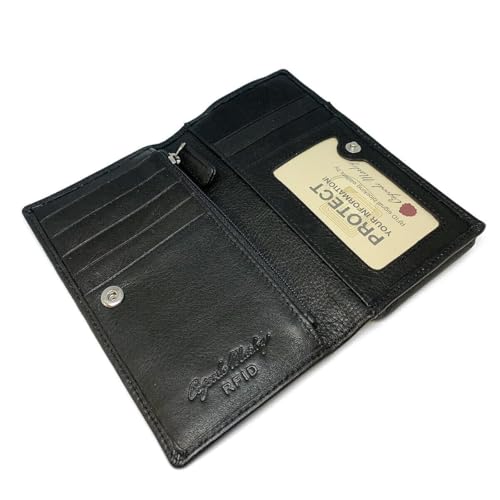 RFID Cell Phone Wallet/Case Black3